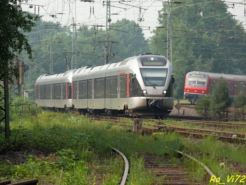 RE 16 (Essen-Iserlohn-Siegen) und S5/8 (Dortmund-M�nchengladbach). Witten, 31.05.2008.