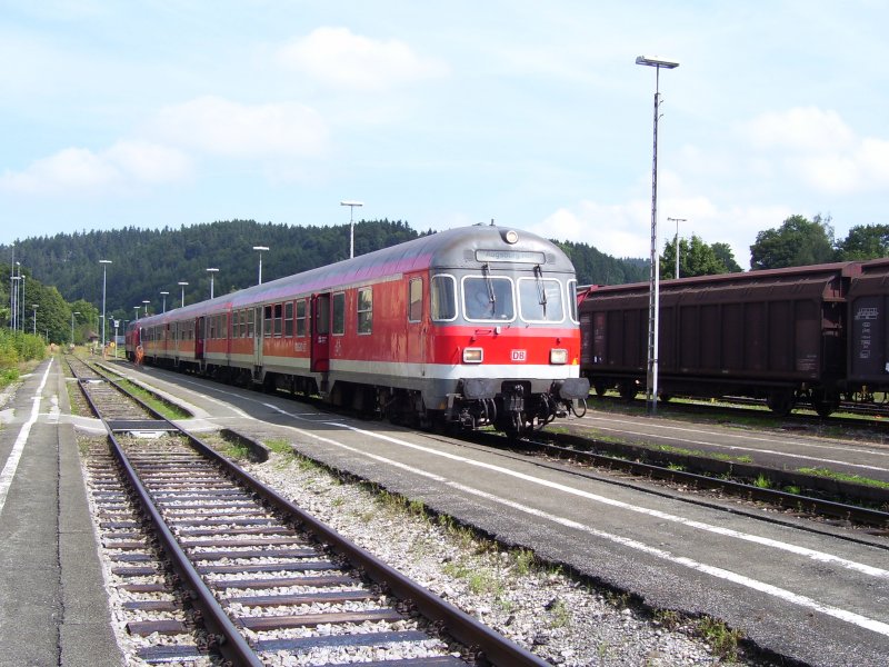 RE 37592 am 26.8.2008 in Schongau.