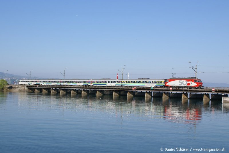 Re 446 016 am 22.04.07 in Rapperswil 