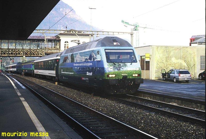 Re 460 013 'Microsoft' - Arth Goldau - 22.10.2005