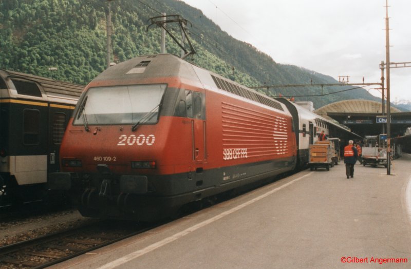 Re 460 109-2 am 17.05.1999 in Chur