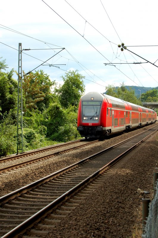 RE nach Emmerich gesehen in Bad Breisig