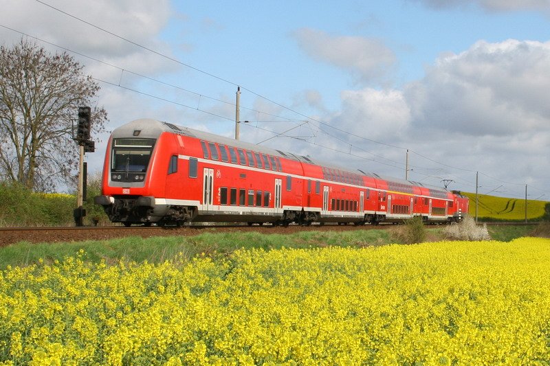 RE4 von Ludwigsfelde nach Wismar. 04/2007