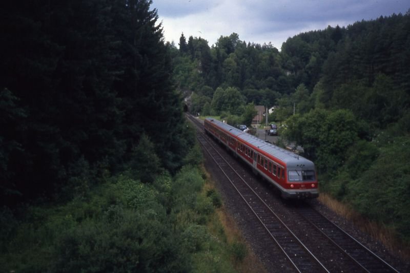 Regionalbahn nach Nrnberg bei Velden
