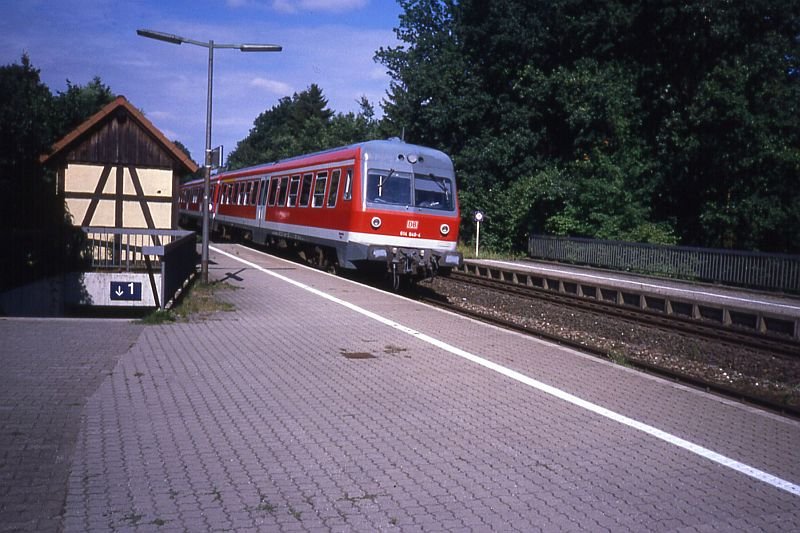Regionalbahn nach Nrnberg, Haltepunkt Ludwigshhe