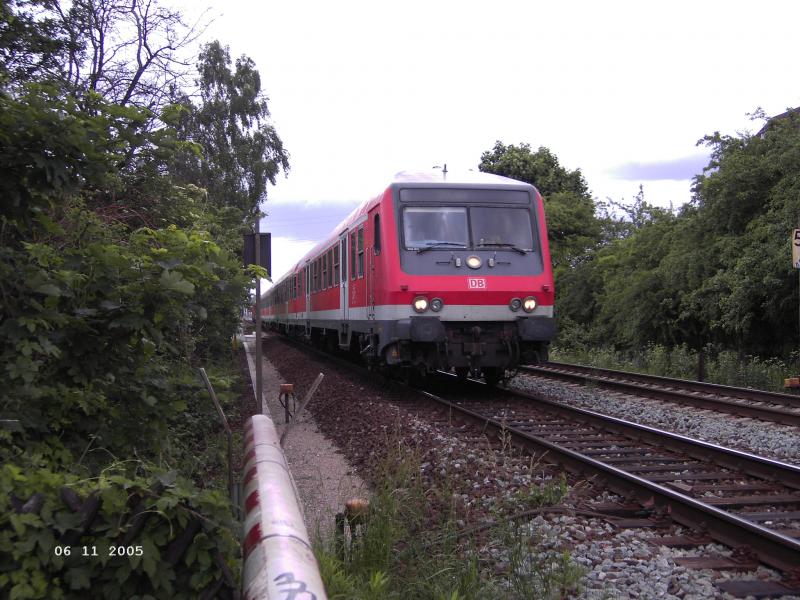 Regionalzug nach Hamburg Hbf (Matrix ist leider ausgefallen[Zielanzeige])