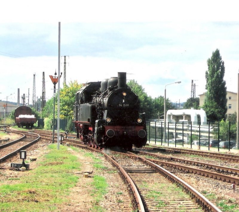 Rennsteigbahn 94 1538 am 27.08.2005 im DB Werk Erfurt. Es wurde der 80. Geburtstag des Werks gefeiert. (Foto: M. Wüstemann)
