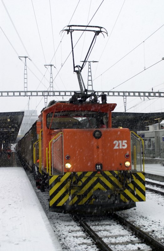 RHB GE 3/3 in Chur. 10.12.2008