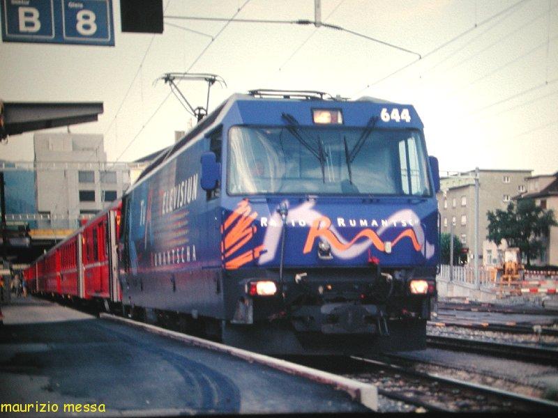 RhB Ge 4/4''' 644 - Chur - 17.08.2003