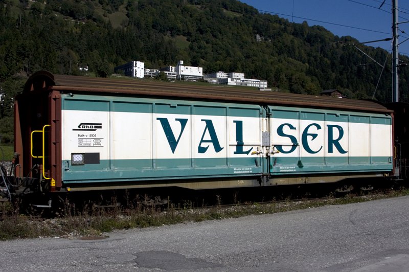 RhB Haik-v 5104  Valser  27.09.2008 Ilanz