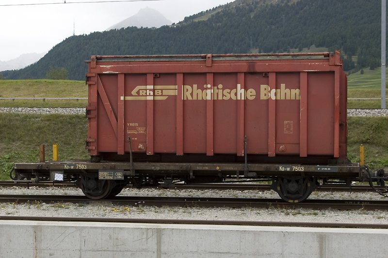 RhB Kp-w 7503 03.09.2006 Samedan