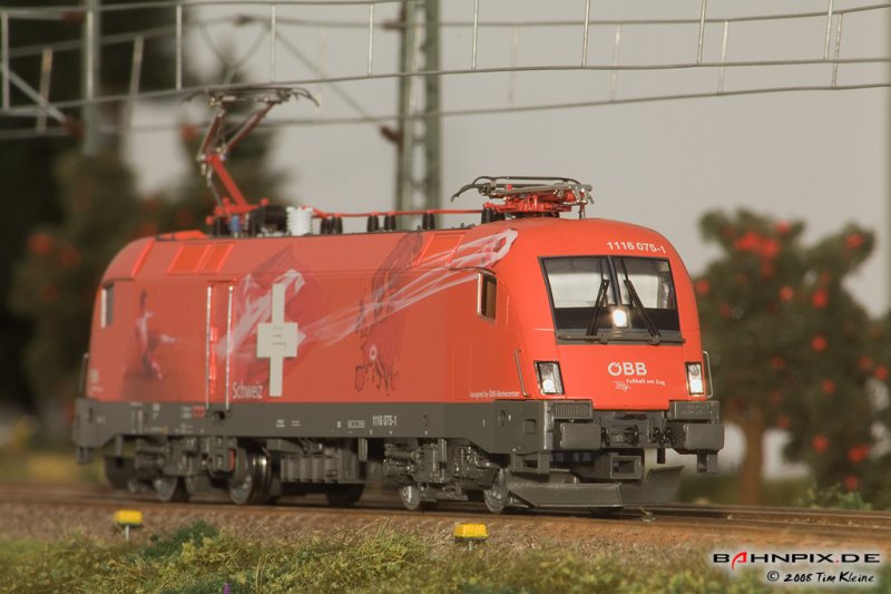 Roco 1116 075  Schweiz . www.bahnpix.de