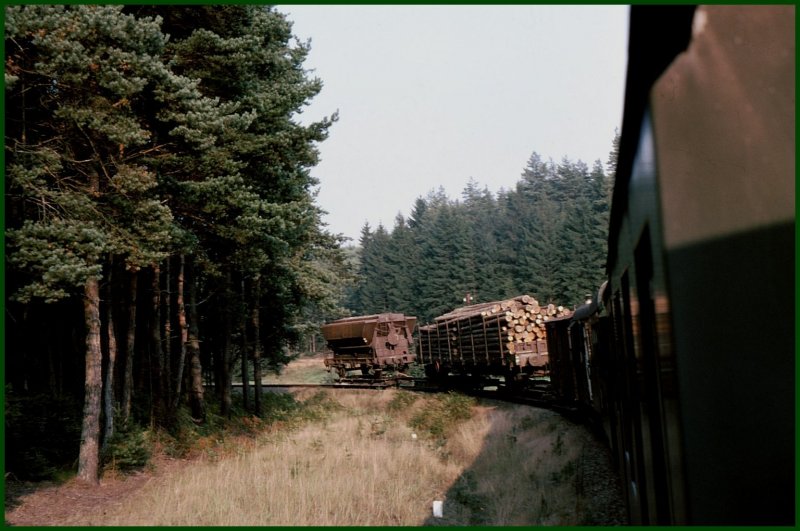Rollschemeltransport zwischen Alt Nagelberg und Gmnd/N. (aRCHIV 09/75)