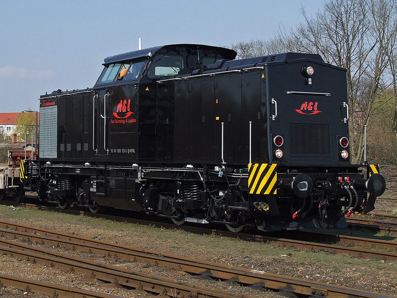 RT&L 203 123-5 am 25.03.07 in Frankfurt (Oder).