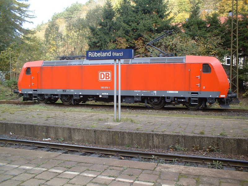 Rbeland (Harz) 14.10.2004 (185 079-1)