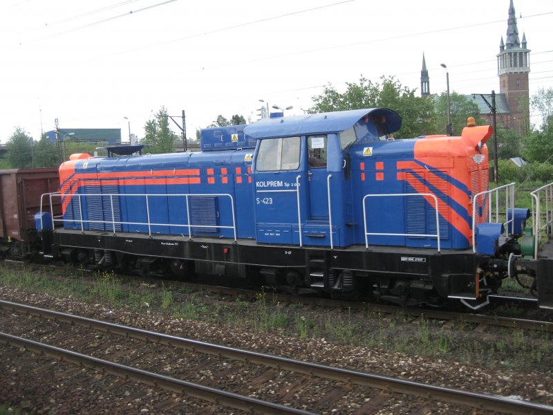 S-423 von der KOLPREM am 16.06.2008 in Trzebinia.