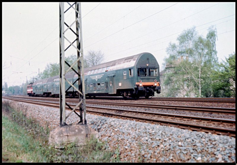 S-Bahn Leipzig im Reichsbahngrn um 1980