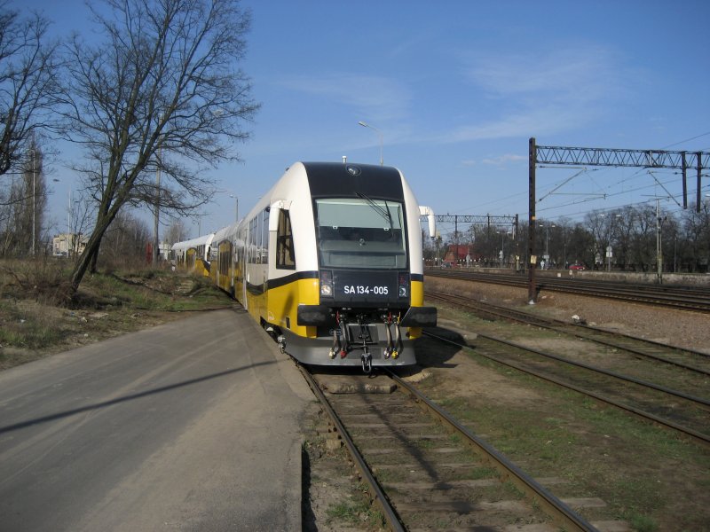 SA134-005 und 006 am 30.03.2008 in Bydgoszcz (Bromberg).