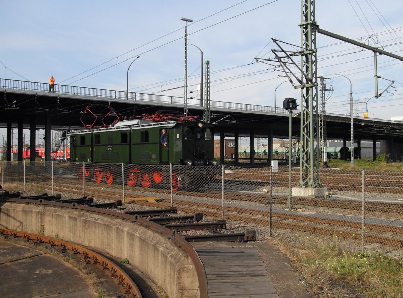 Saisonabschluß im EBM Dresden Altstadt am 03.10.09, E 7710,
www.igbwdresdenaltstadt.de,
