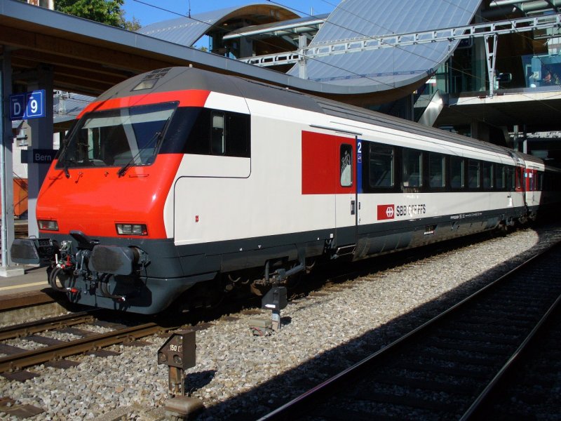 SBB - 2 Kl. Steuerwagen Bt 50 85 28-94959-9 im Bahnhof von Bern am 20.09.2007