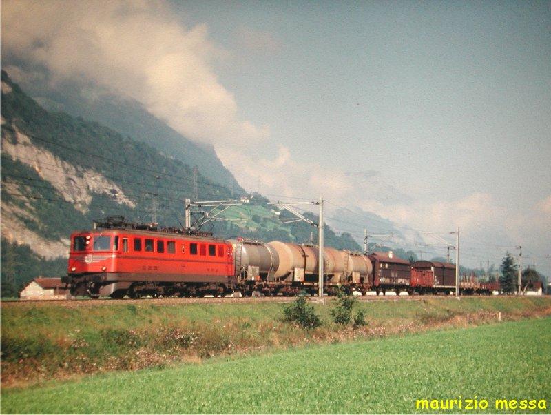 SBB Ae 6/6 11416 - c/o Erstfeld - 07.09.2002