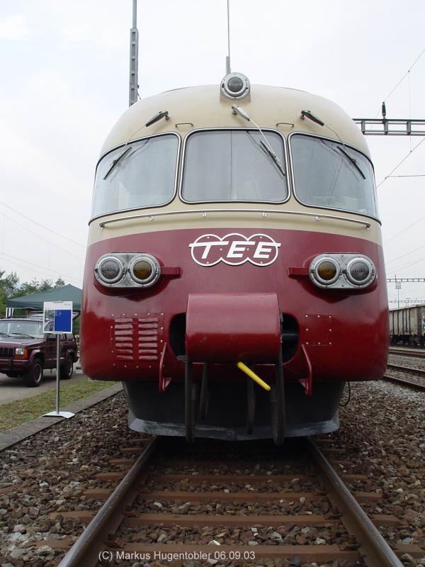 SBB Historic RAe TEE II 1053 am 06.09.03 im Rangierbahnhof Limmattal  RBL  anlsslich des Jubilums 25 Jahre Rangierbahnhof Limmattal  RBL 
