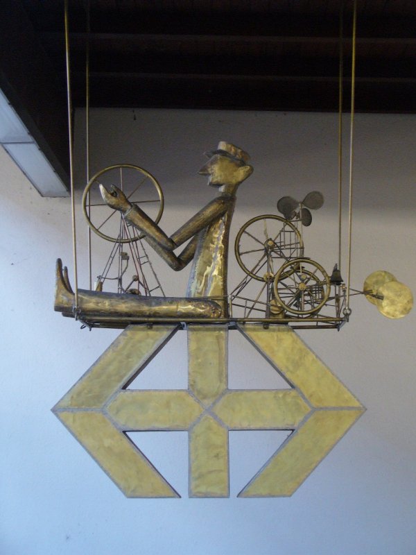 SBB - Kunst in Bahnhof von Olten .. Bild vom 29.12.2007