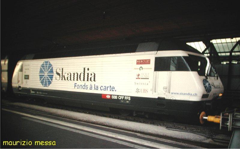 SBB Re 460 038 'Skandia' - Zurich - 08.07.2000