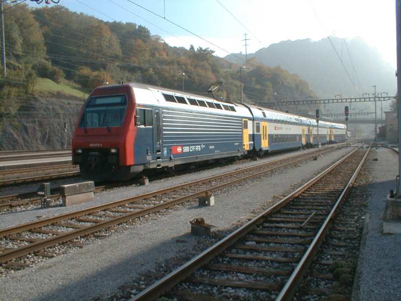 SBB  S-Bahn Zrich am 21.10.00 in Ziegelbrcke
