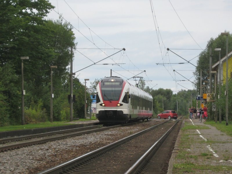 SBB79827 nach Konstanz am 30. Juli 2009 in Reichenau (Baden).