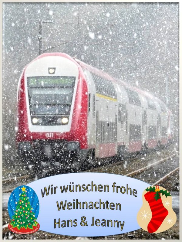 Schnee passt zu Weinachten! Da es aber zur Zeit keinen Schnee in Luxemburg hat, wnschen wir mit diesem Schneeschauerbild vom 24.03.08 den Admins, sowie allen Usern ein schnes Weihnachtsfest. 