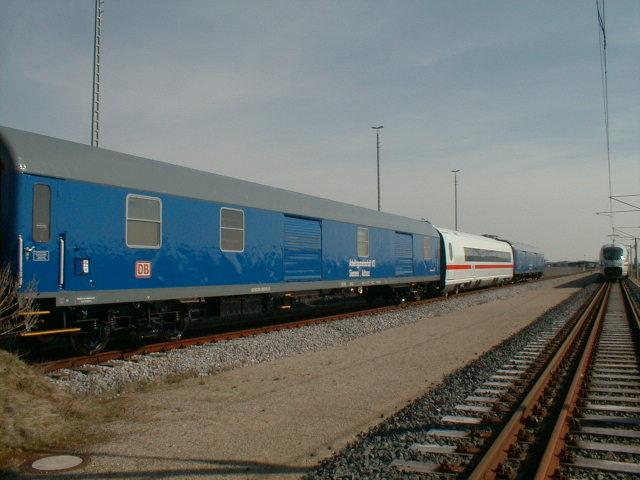 Scutzwagen f�r ICE3 im Siemens Pr�fcenter Wildenrath