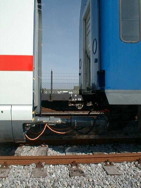 Scutzwagen f�r ICE3 im Siemens Pr�fcenter Wildenrath