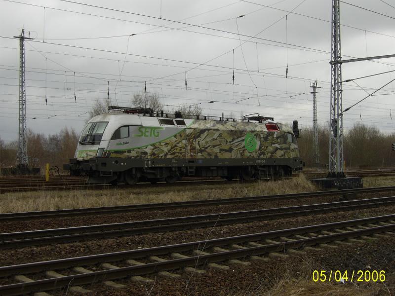 SETG Holz Bahn 1116 912-5 abgestellt im Seehafen Rostock.