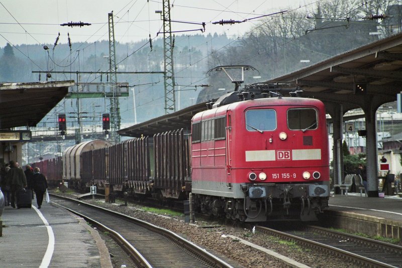 Siegen 08.03.2007 (151 155-9)