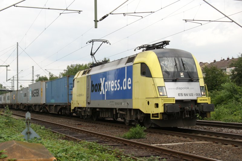 Siemens Dispolok ES 64 U2-008 in Ratingen
