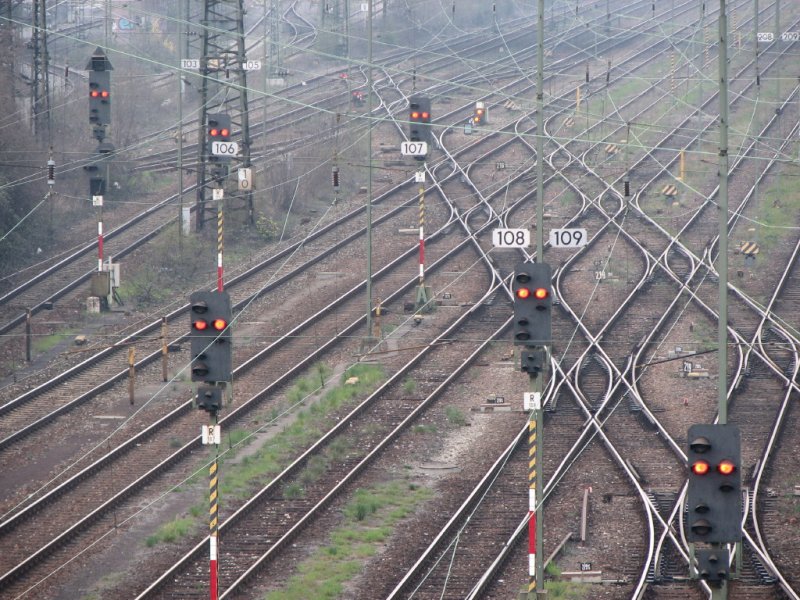 Signale im ehem. RBf Untertrkheim 03.04.07