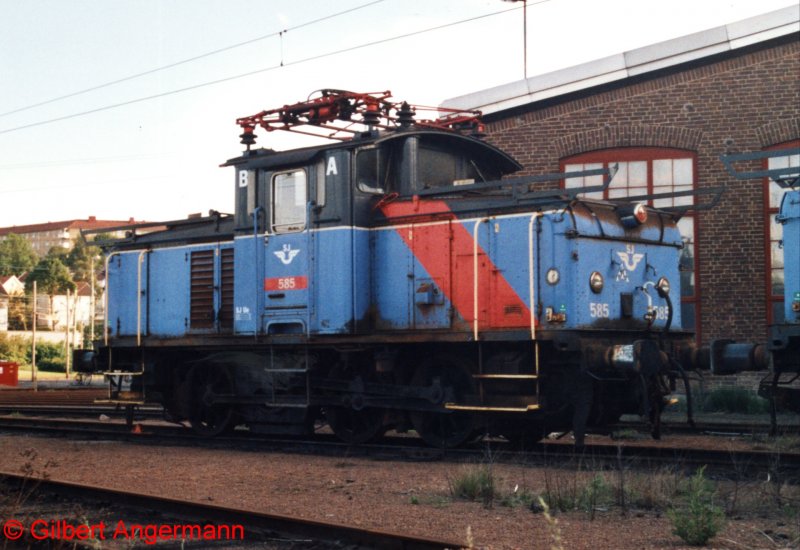 SJ Ue 585 am 09.06.2002 in Gteborg.