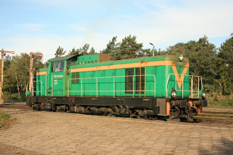 SM 42-2529 am 03.10.2008 im Bahnhof Gubin

