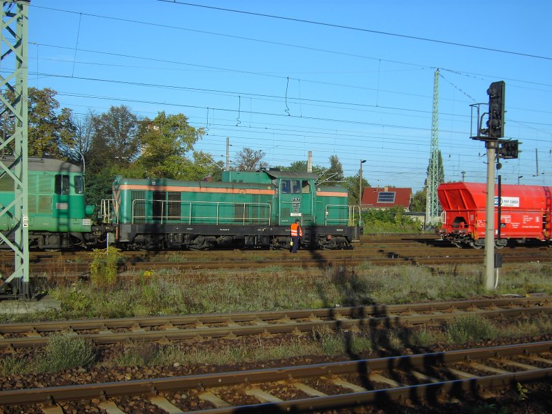 SM 42 533 am 19.09.2007 im DB Bahnhof Guben