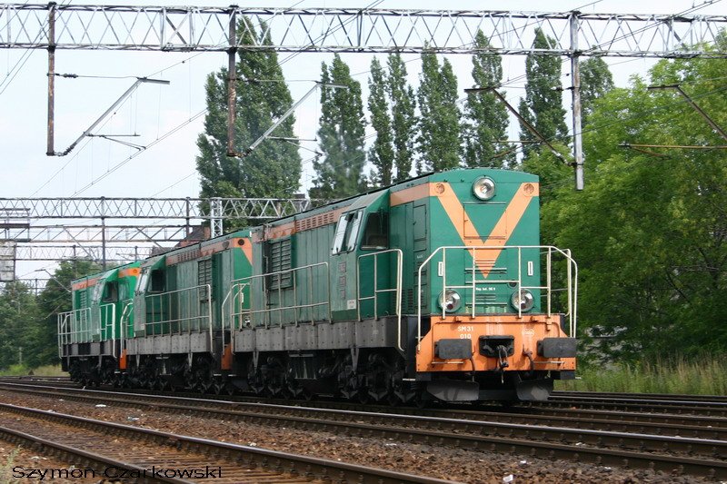 SM31-010, SM31-078 und SM31-137 in Katowice am 06.08.2006