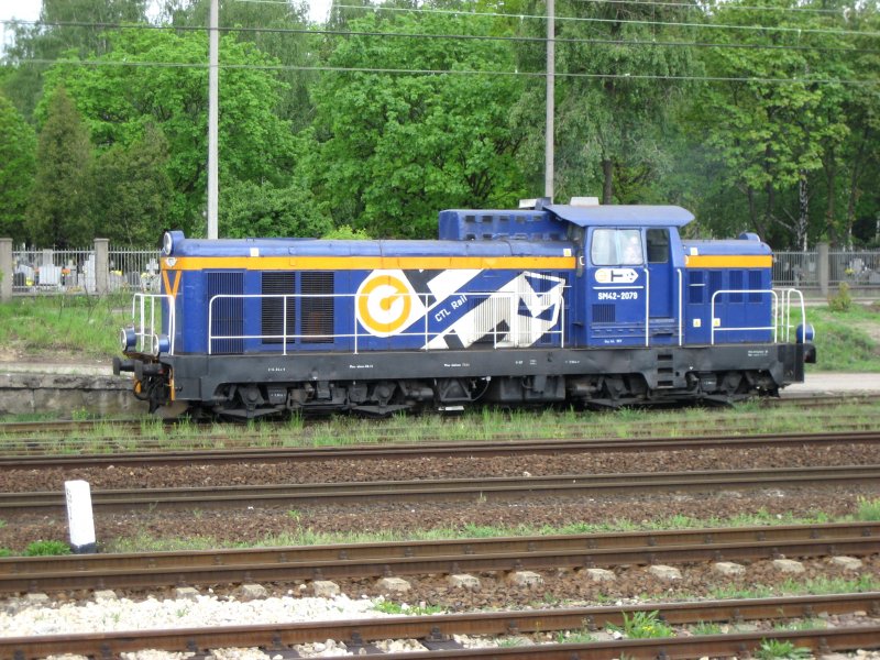 SM42-2079 von der CTL Rail am 15.05.2007 wartend in Bydgoszcz.