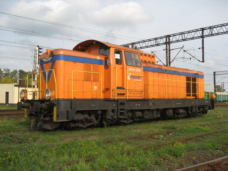 SM42-2295 von der MONDI am 01.10.2007 in Bydgoszcz Wschod.