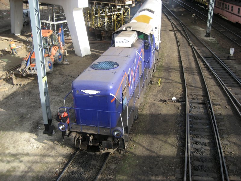 SM42-2472 von der PESA am 19.02.2008 in Bydgoszcz.