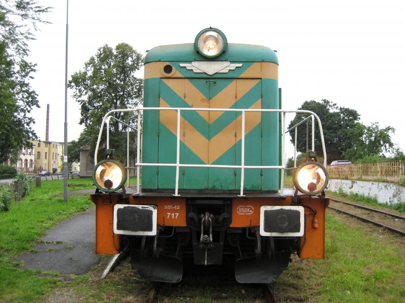 SM42-717 am 28.07.2007 in Gryfice. 