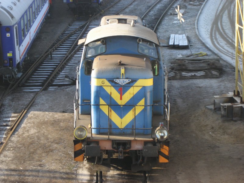 SM42 von der PESA am 29.12.2007 in Bydgoszcz.