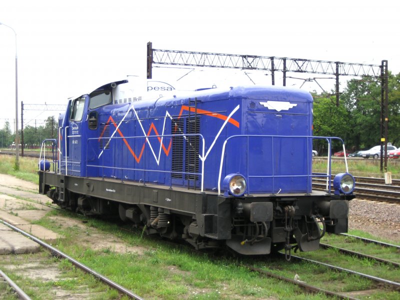 SM42 von der Pesa mit Nummer 6D-2472 am 18.07.2007 in Bydgoszcz.