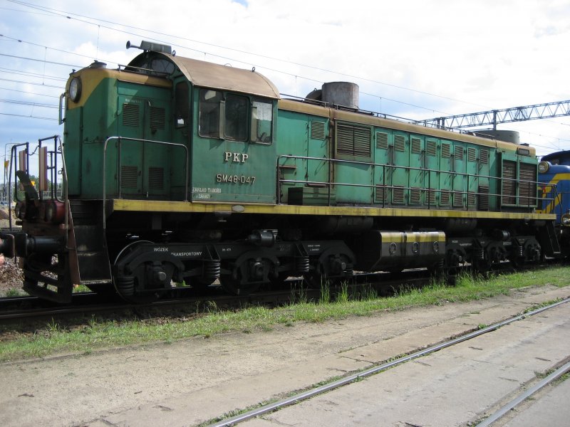 SM48-047 von hinten am 16.05.2007 in Bydgoszcz.