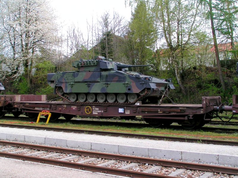 Smms-828147060044-0, beladen mit einem ULAN; Bhf. Ried i.I.;080423