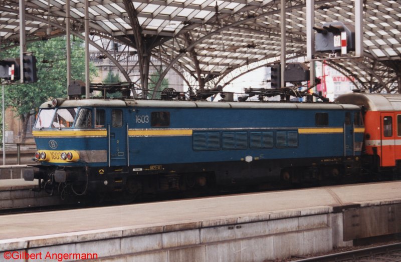 SNCB 1603 am 16.08.1995 in Kln